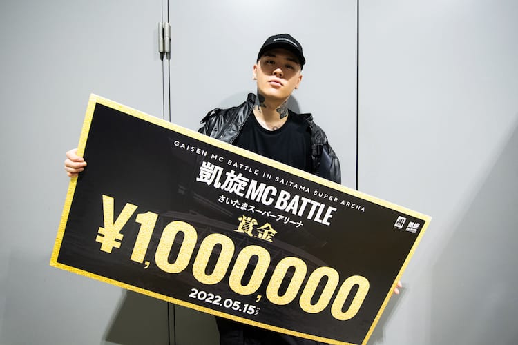 T-Pablow、約5年ぶりに参戦したMCバトル大会「凱旋MC Battle」で優勝 