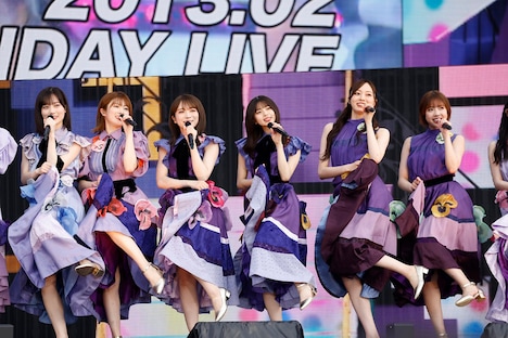 「乃木坂46 10th YEAR BIRTHDAY LIVEの様子。