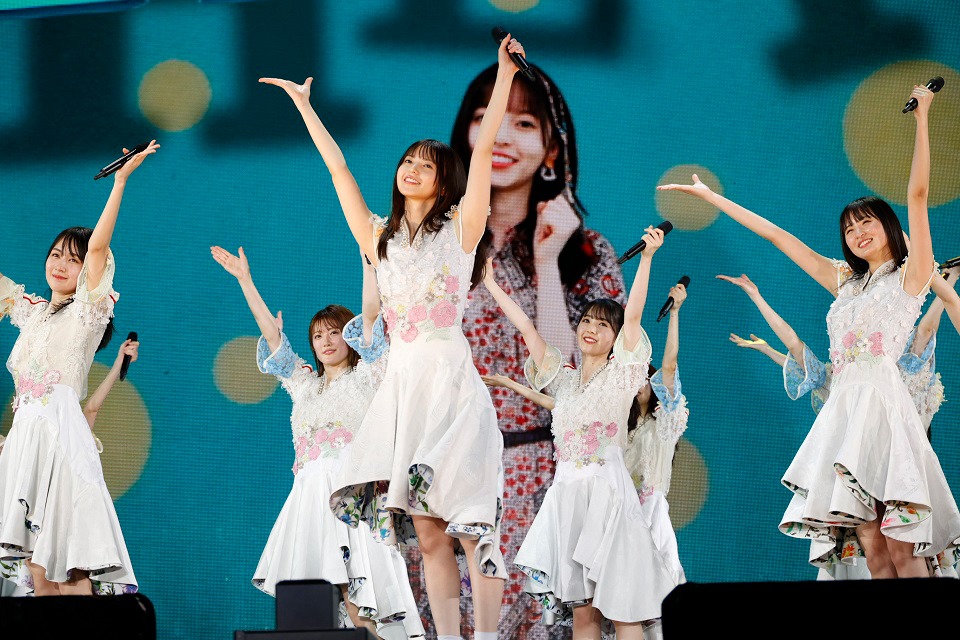 「乃木坂46 10th YEAR BIRTHDAY LIVE」1日目公演の様子。