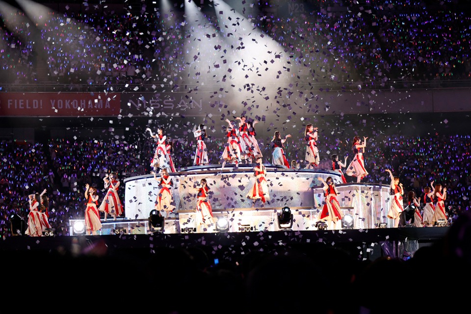 「乃木坂46 10th YEAR BIRTHDAY LIVE」2日目公演の様子。