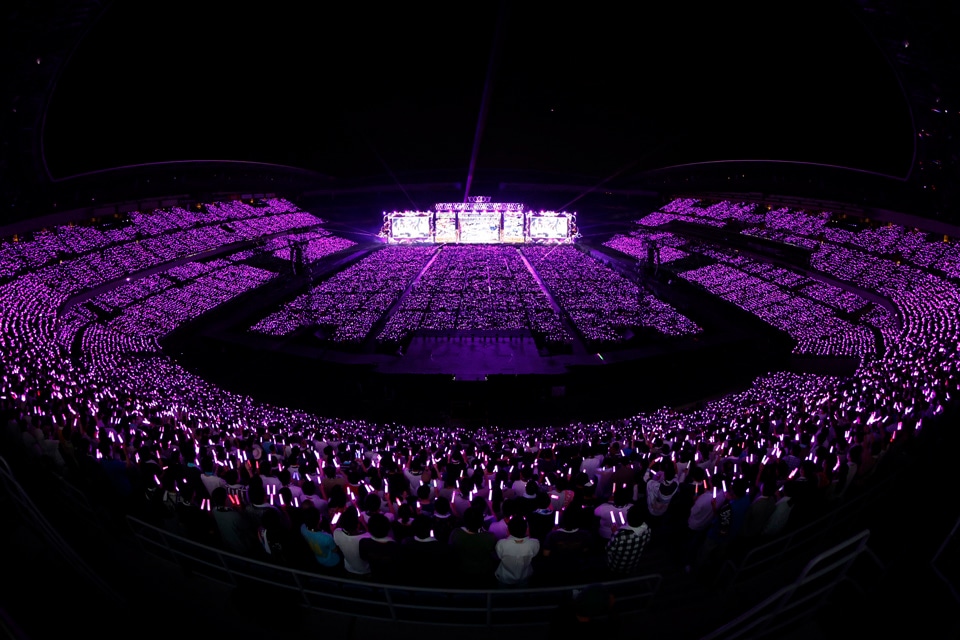 「乃木坂46 10th YEAR BIRTHDAY LIVE」の様子。