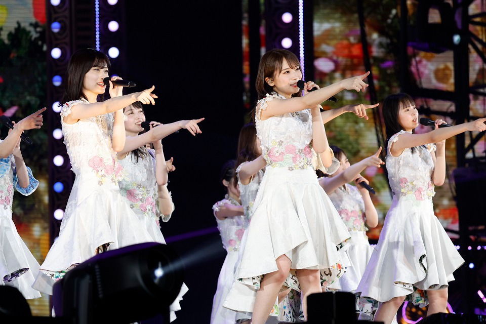「乃木坂46 10th YEAR BIRTHDAY LIVE」1日目公演の様子。