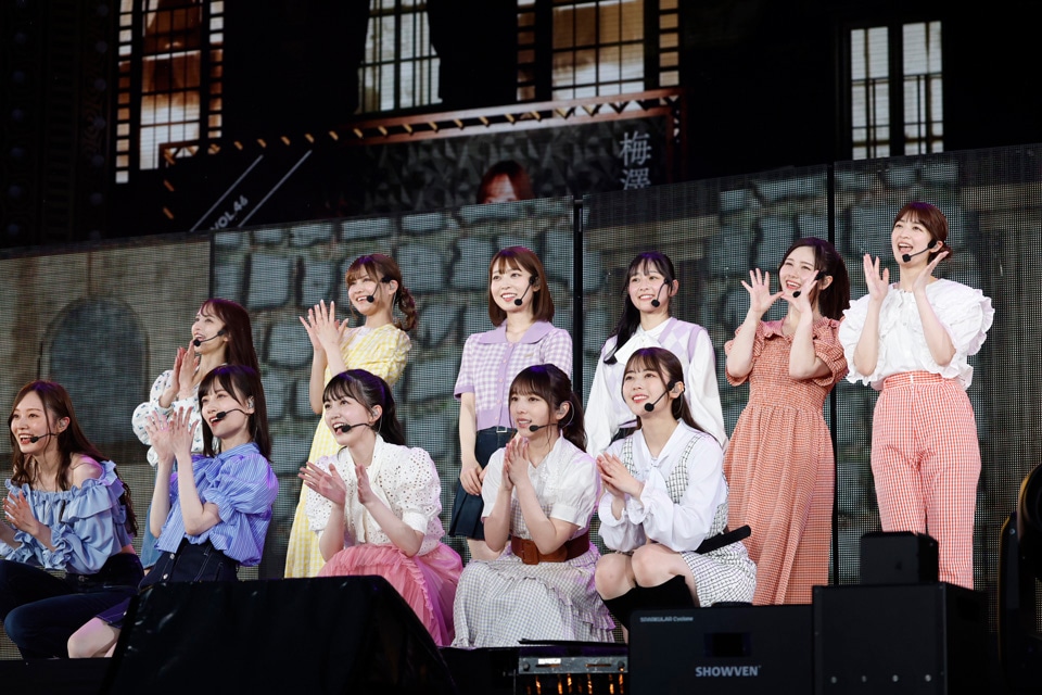 「乃木坂46 10th YEAR BIRTHDAY LIVE」2日目公演の様子。