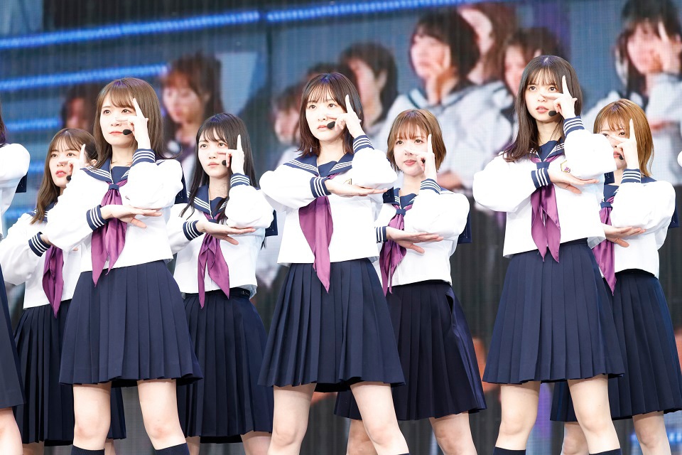 「乃木坂46 10th YEAR BIRTHDAY LIVE」1日目公演の様子。