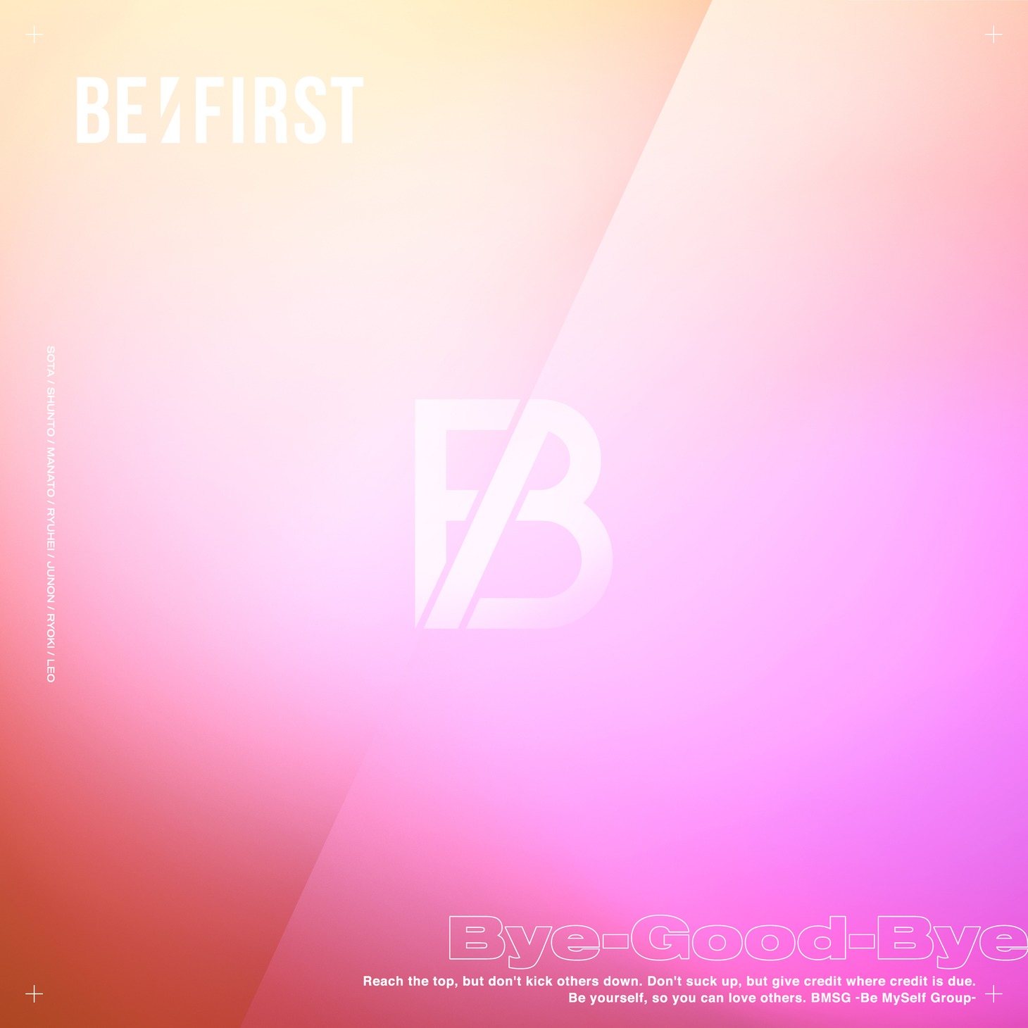 BE:FIRST「Bye-Good-Bye」ジャケット