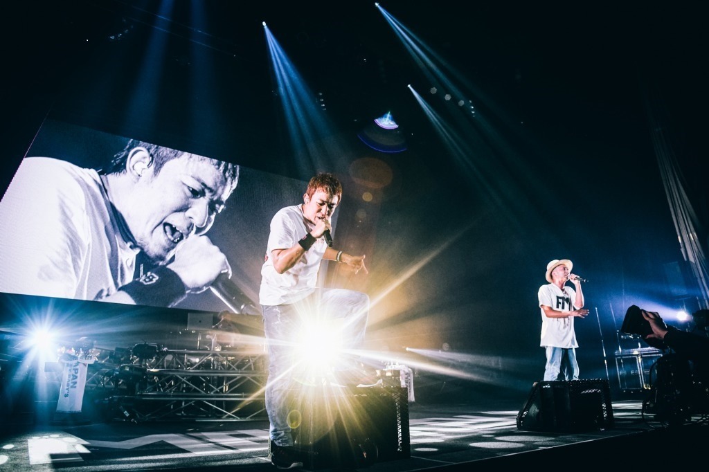 FUNKY MONKEY BΛBY'S「YELL JAPAN」最終公演より。（Photo by AYAMI KAWASHIMA）