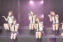 本日5月17日に愛知・SKE48劇場で行われた「最終ベルが鳴る」の様子。
