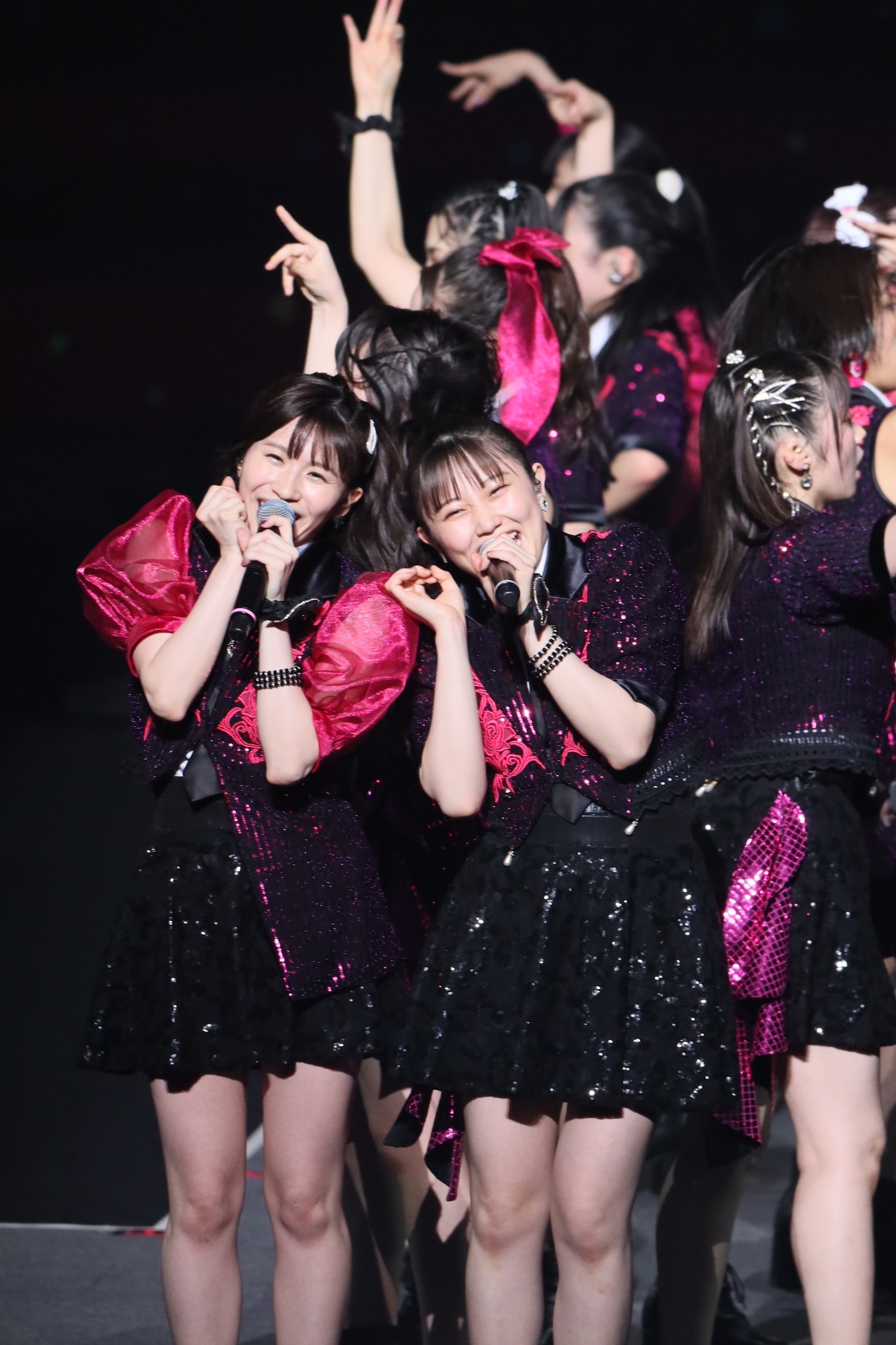 「つばきファクトリー CONCERT TOUR～PARADE 日本武道館スッペシャル～」の様子。