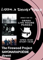 downtツアー「Look a Ghost Tour」大阪公演ビジュアル