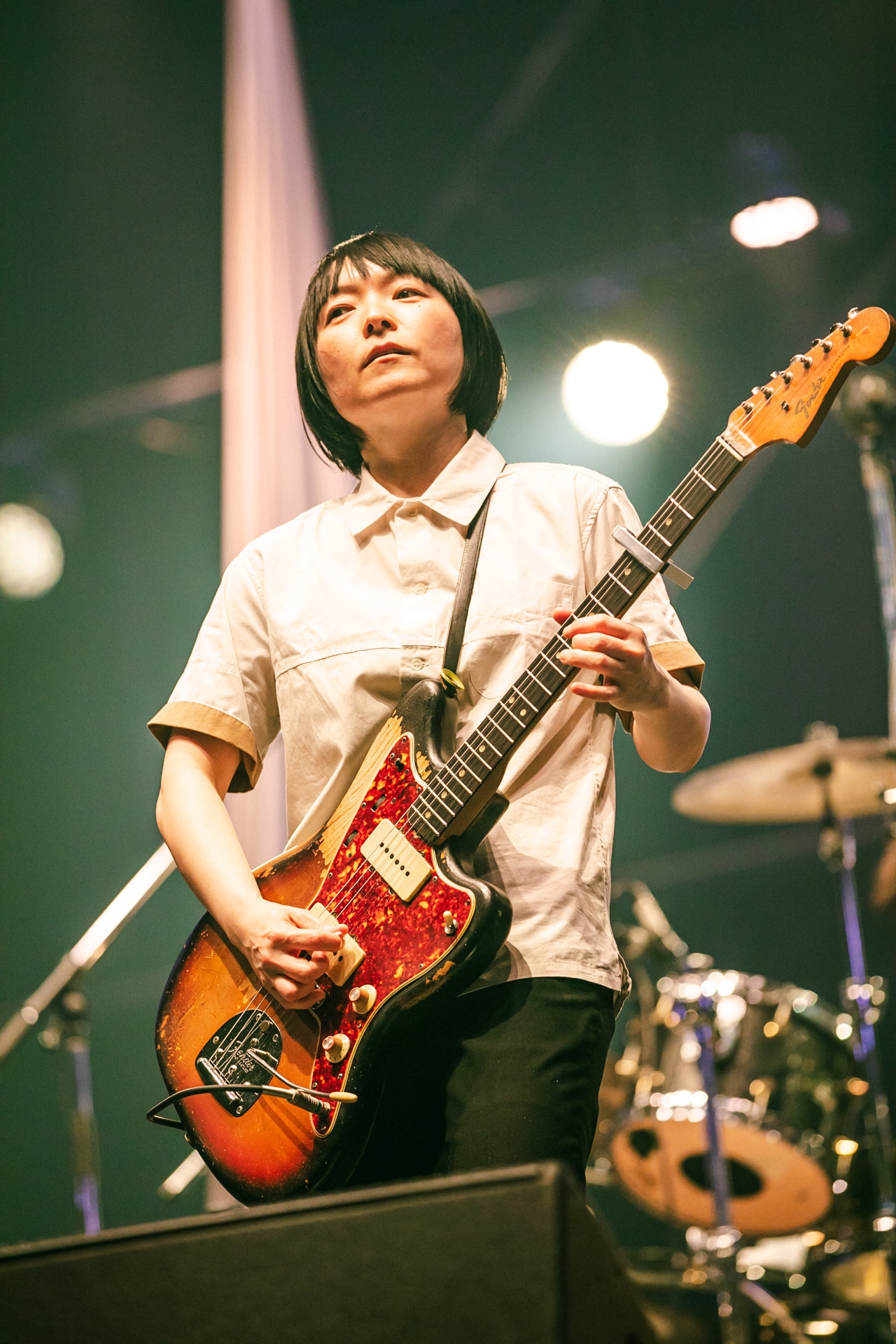 田渕ひさ子（NUMBER GIRL）（撮影：日隈天明、ハラエリ、ヤマモトハンナ）