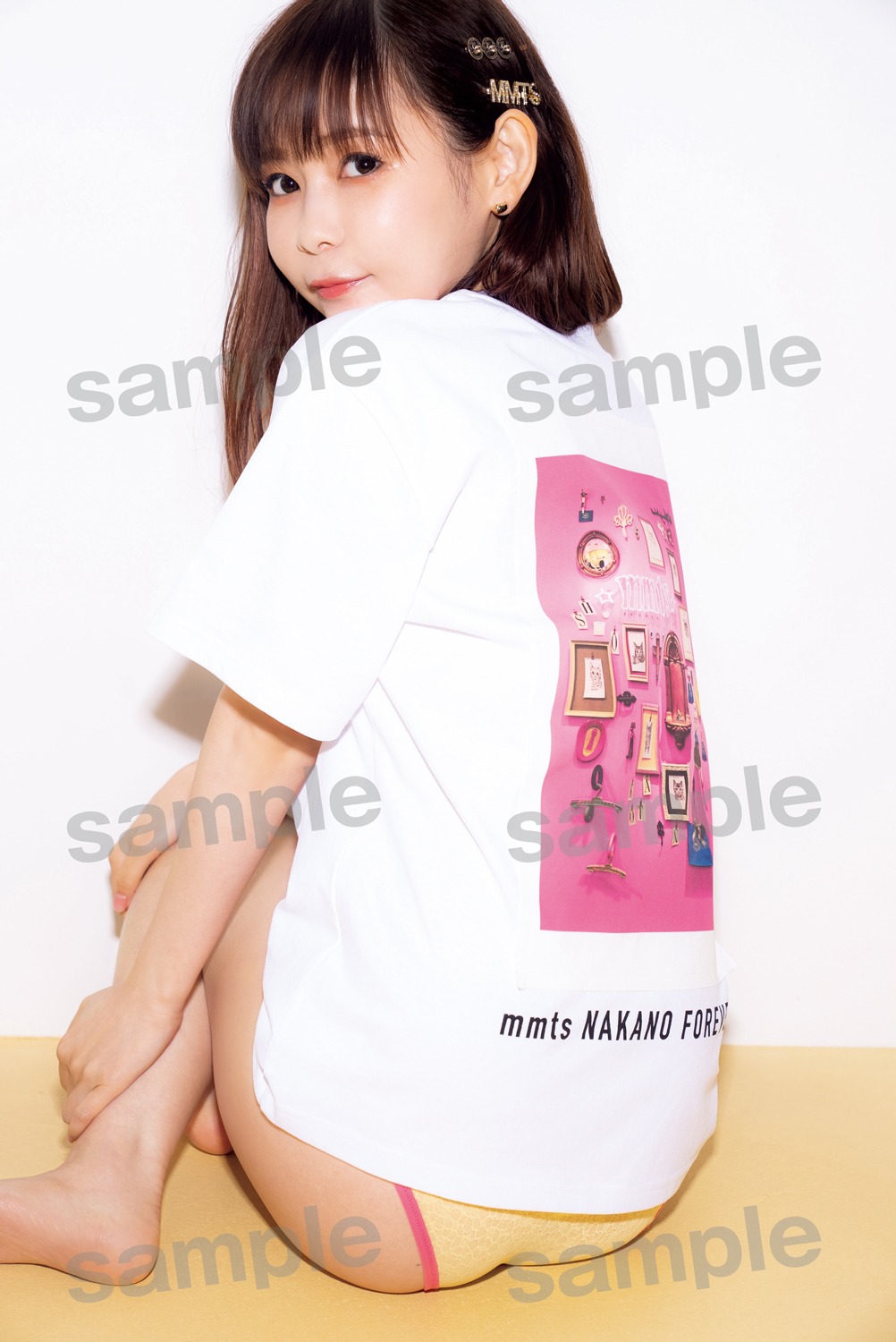 中川翔子「ミラクルミライ」特典ポストカードサンプル画像 (c)中村和孝 / 講談社
