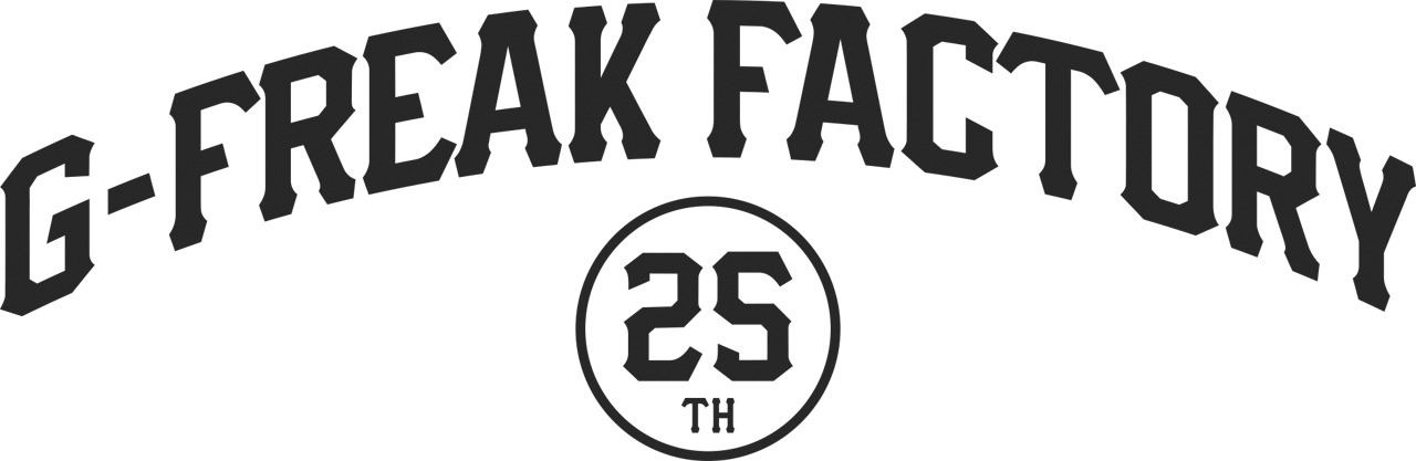 G-FREAK FACTORY 25周年ロゴ