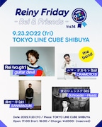 「Reiny Friday -Rei & Friends- Vol. 14 "with QUILT friends"」告知ビジュアル