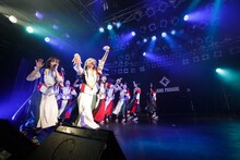 GANG PARADEのライブの様子。（Photo by sotobayashi kenta）