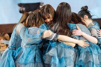 「櫻坂46 渡邉理佐 卒業コンサート」の様子。（撮影：上山陽介）