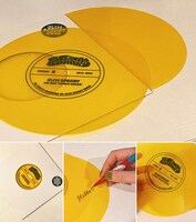 auスマートパスプレミアム会員限定ソノシート風メッセージカード