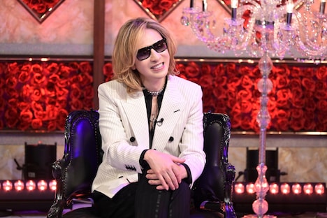 YOSHIKI（X JAPAN）(c)TBS