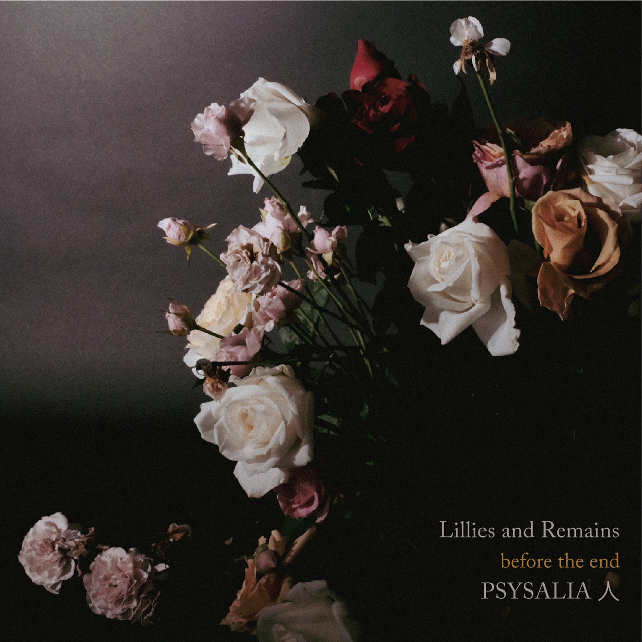 Lillies and Remains × PSYSALIA 人「before the end」配信ジャケット