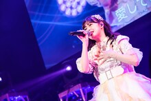 「まねきケチャJAPAN TOUR 2022『招かれロード』」東京・チームスマイル・豊洲PIT公演の様子。（Photo by Masayo）