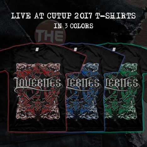 「LIVE AT CUTUP 2017 」復刻Tシャツ商品画像