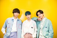 左から飯島颯、田中洸希、池田彪馬。