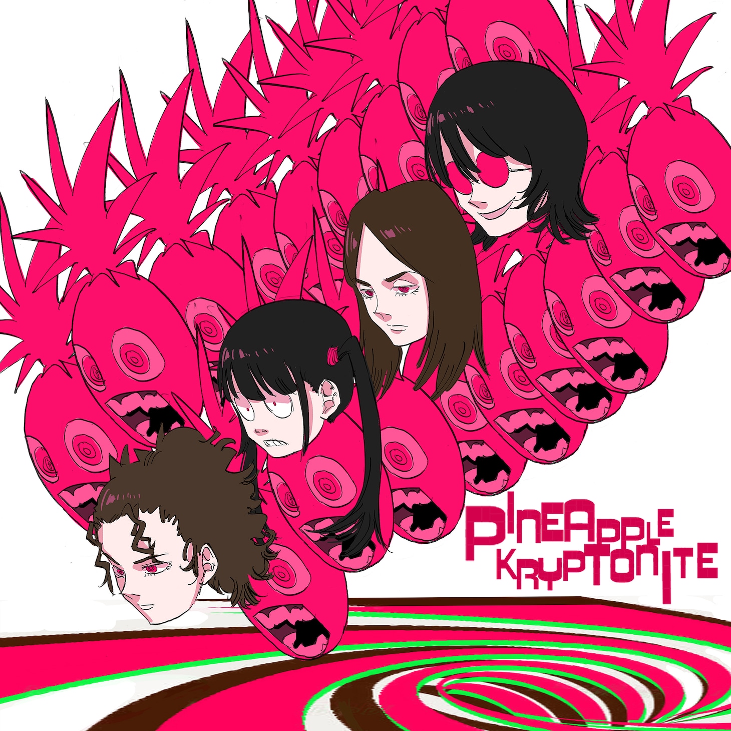 新しい学校のリーダーズ「Pineapple Kryptonite（Yohji Igarashi Remix）」配信ジャケット