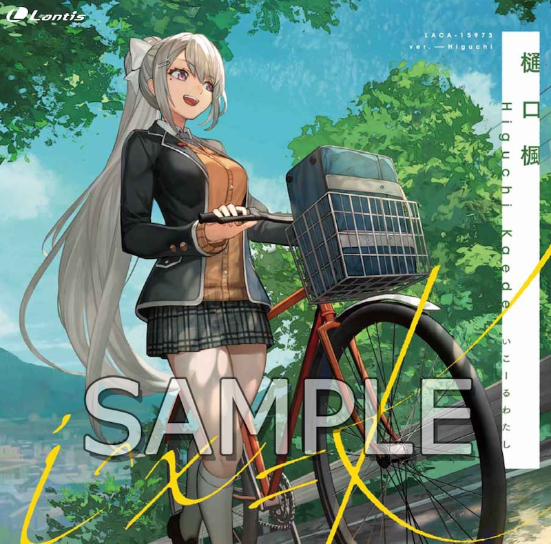 樋口楓「i^x=K」通常盤ジャケット (c)BANDAI NAMCO Arts Inc. (c)ANYCOLOR, Inc.