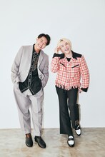 左からshoji（s**t kingz）、Sota（GANMI）。