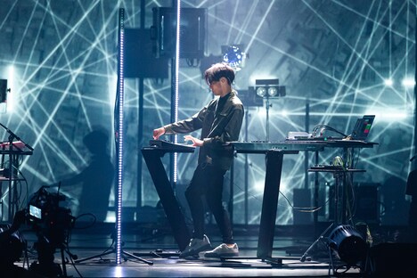 砂原良徳（Syn / TESTSET）（撮影：東美樹）