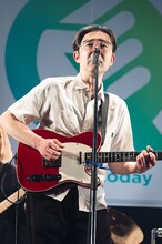 向井秀徳（Vo, G / ZAZEN BOYS）（撮影：東美樹）