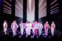 「Move The Soul」をパフォーマンスするJO1（5月25日に行われた「JO1 2ND ALBUM『KIZUNA』リリース記念イベント」より）。 (c)LAPONE ENTERTAINMENT