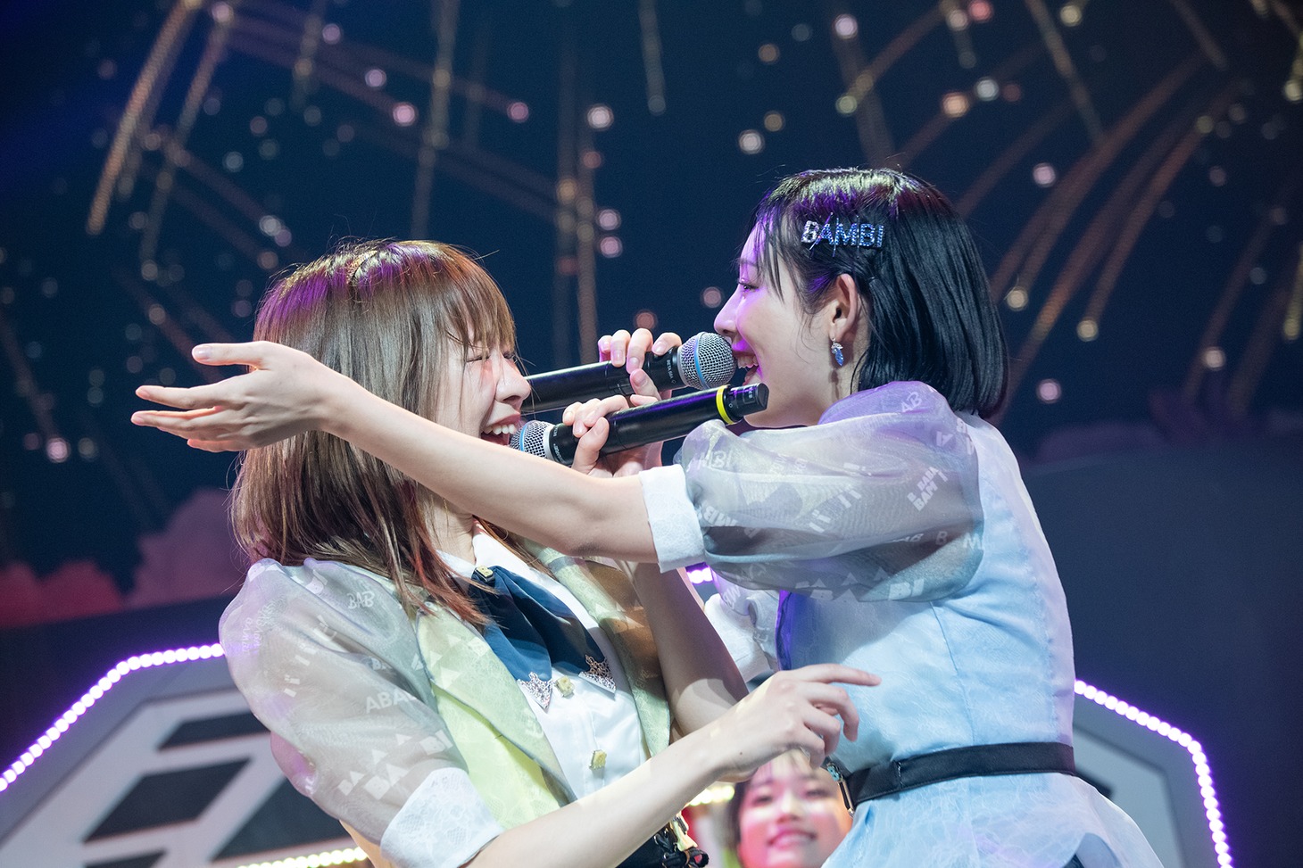 「#ババババンビ 全国道中膝栗毛ツアー 2021-2022」最終公演の様子。