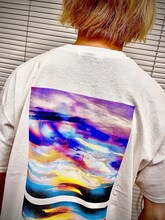 THIS IS JAPAN×F-LAGSTUF-F コラボTシャツ 着用画像（後ろ）