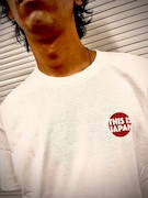 THIS IS JAPAN×F-LAGSTUF-F コラボTシャツ 着用画像(前)