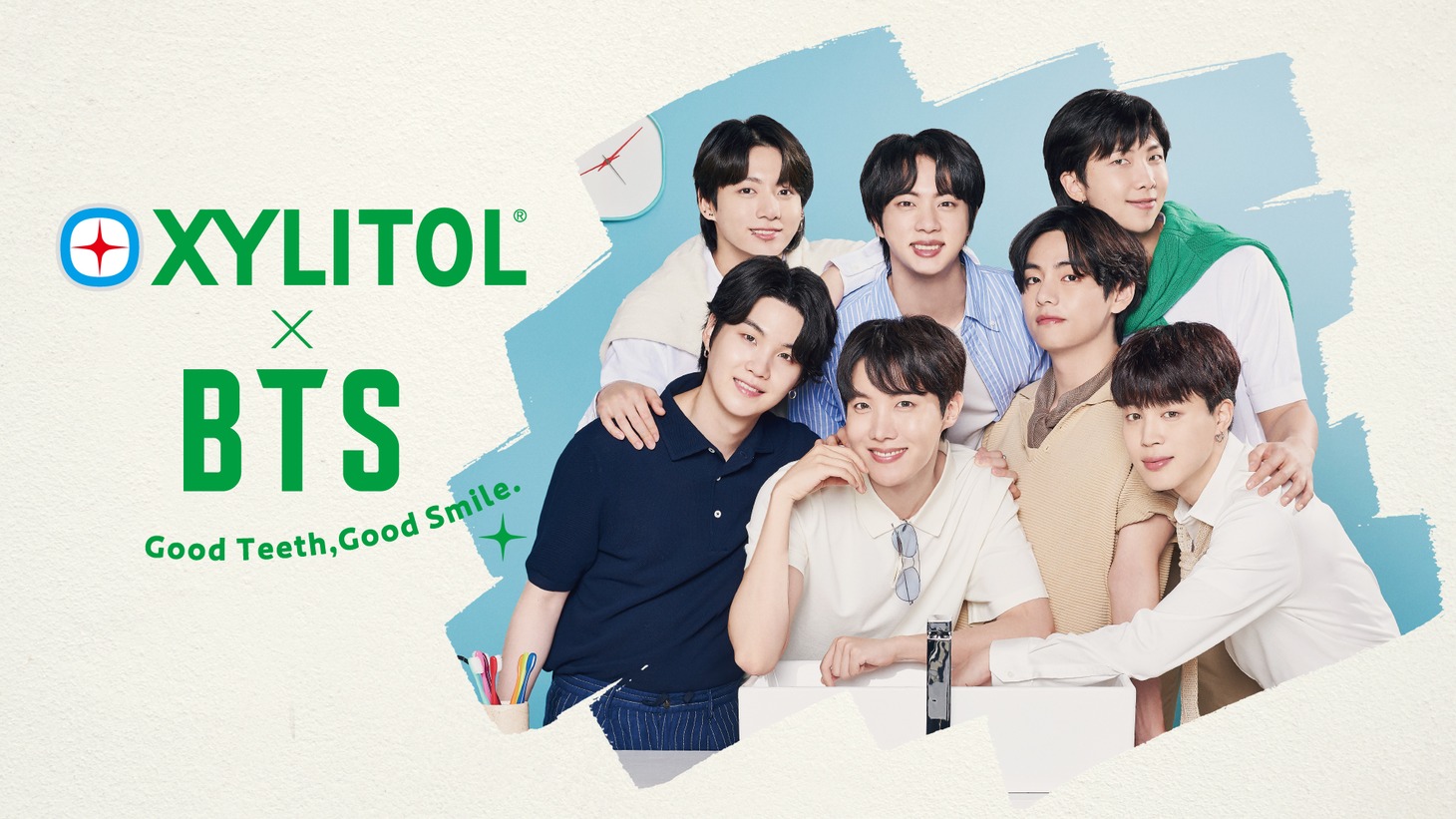 「Smile to Smile Project」の新ビジュアル。