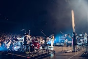 Tempalayのライブの様子。(撮影:東美樹)