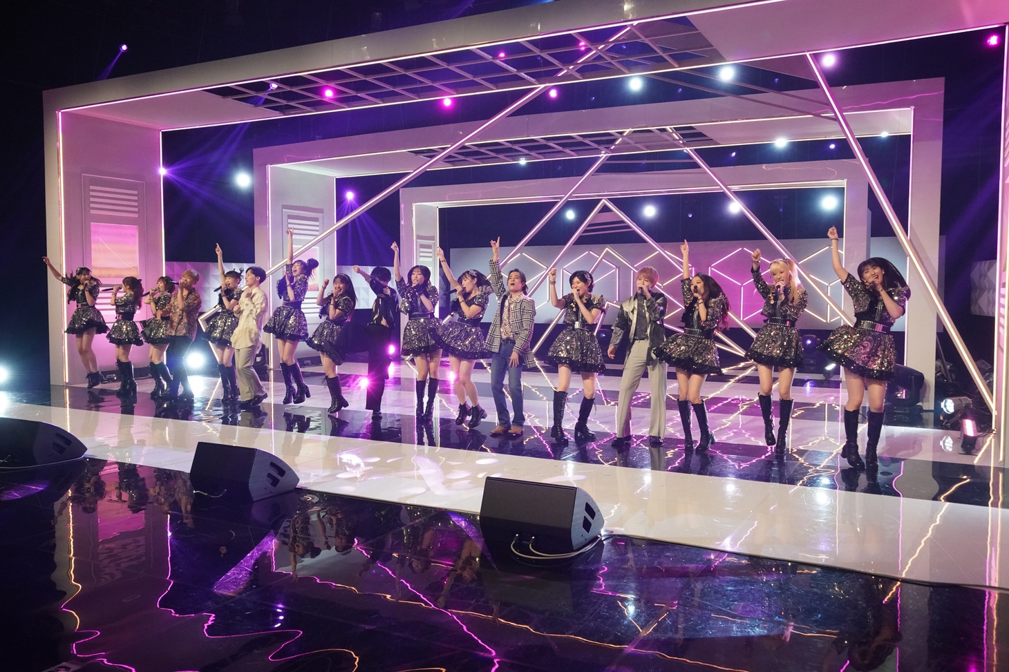 「Da-iCE music Lab」より。 (c)日本テレビ