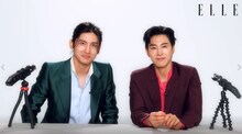 東方神起のインタビュー動画より。 (c)ELLE DIGITAL Movie SEUNGHOON DO/ DIO VISION 、 NURAN DEMIR