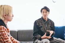 左からSota（GANMI）、shoji（s**t kingz）。