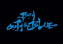 「BiSH OUT of the BLUE」ロゴ