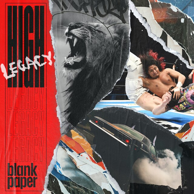 blank paper「High legacy」配信ジャケット