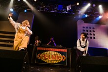 chelmicoと%C。（撮影：曽我美芽）