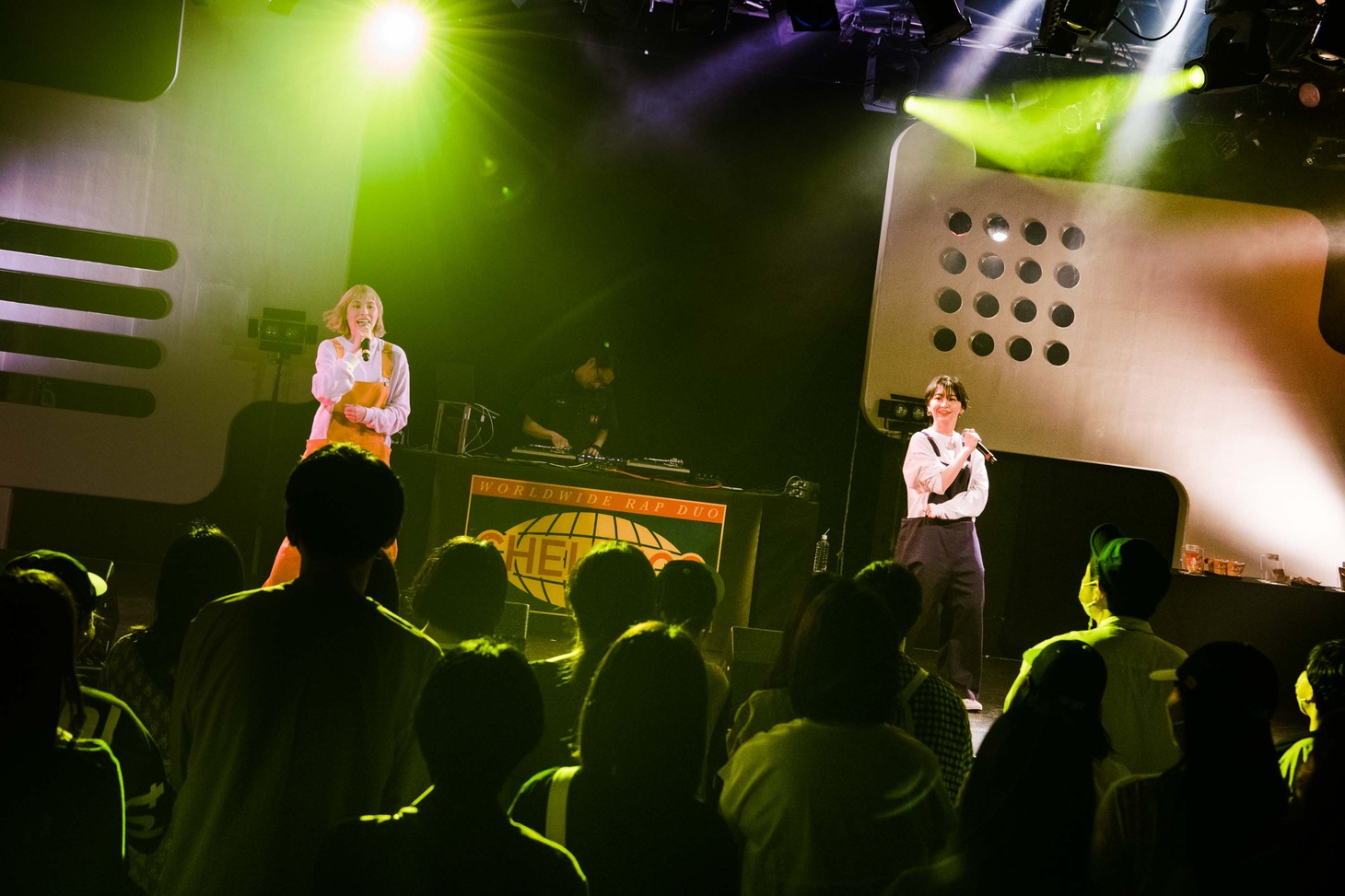 chelmicoのライブの様子。（撮影：曽我美芽）