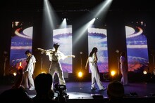 「AMEFURASSHI 2nd Tour 〈Drop Tour 2022〉」ファイナル公演の様子。