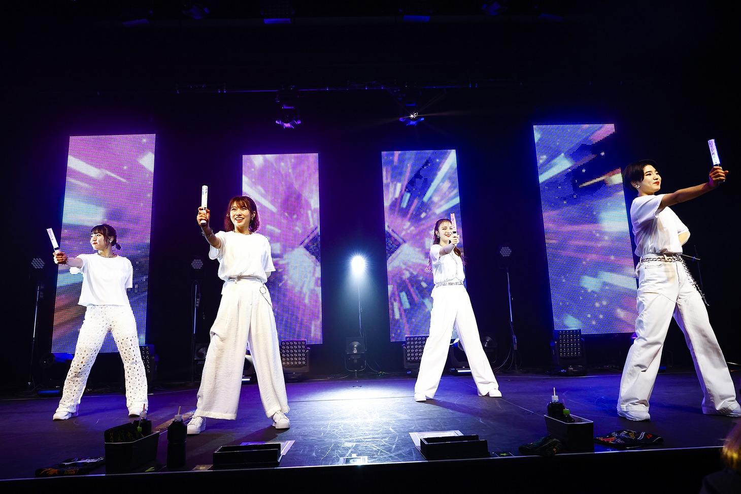 「AMEFURASSHI 2nd Tour 〈Drop Tour 2022〉」ファイナル公演の様子。