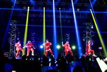 学芸大青春のライブの様子。