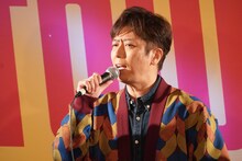 後藤輝基「マカロワ」発売記念インストアイベントの様子。