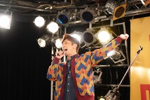 後藤輝基「マカロワ」発売記念インストアイベントの様子。