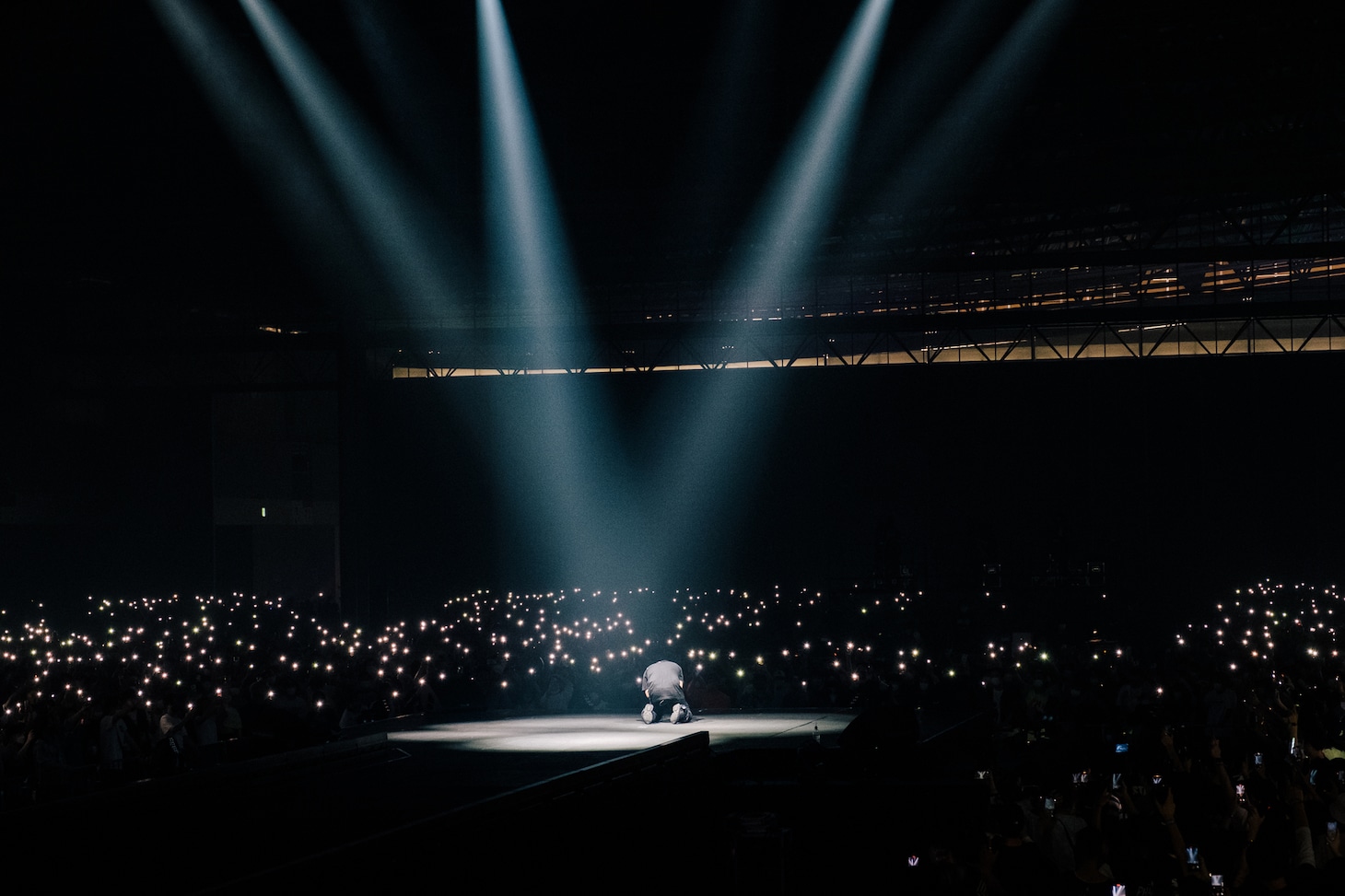 Hideyoshiのライブの様子。（Photo by Daiki Miura）