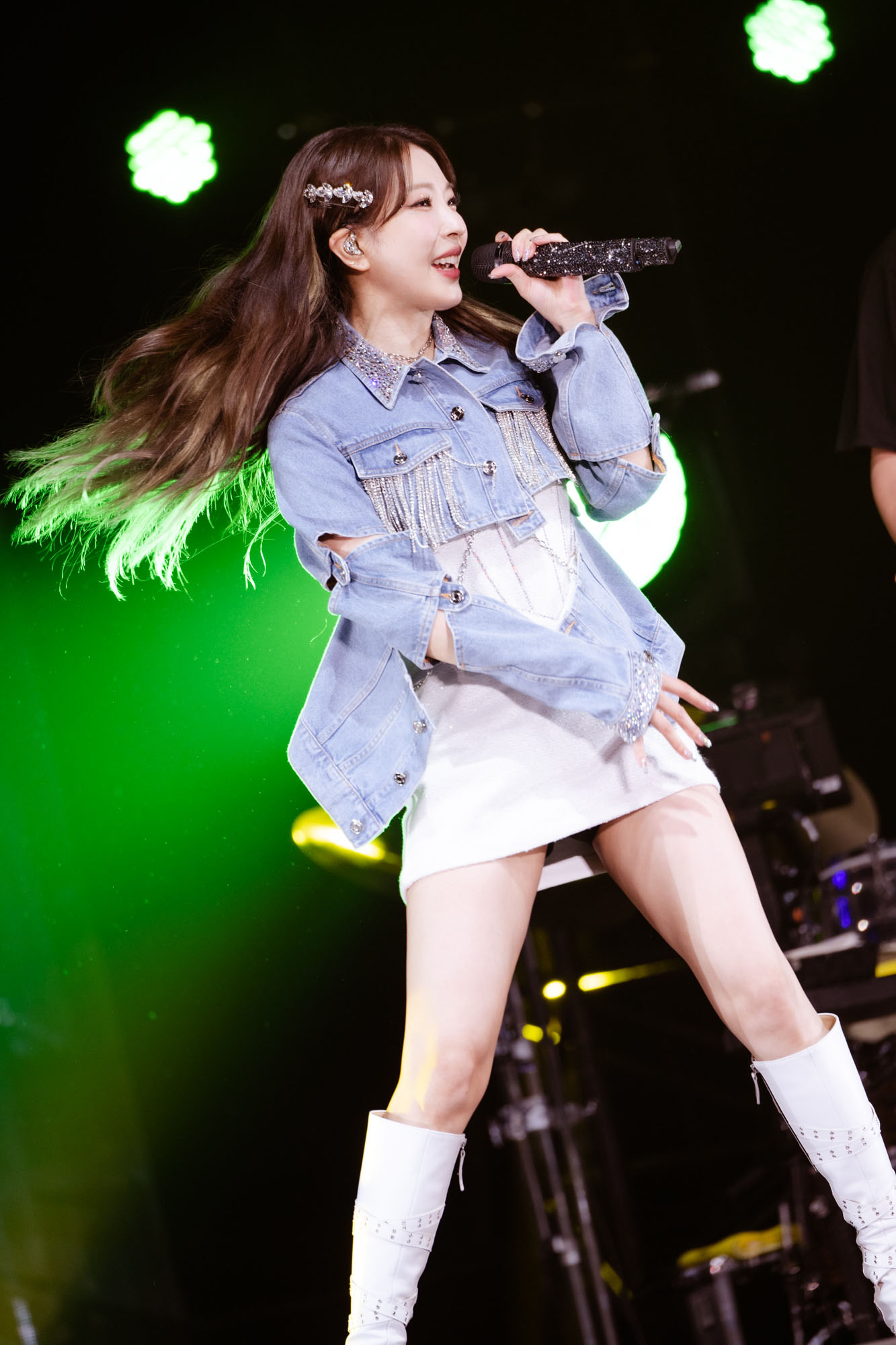 人気画像6位は「BoA、日本デビュー20周年ライブで30曲熱唱『私、日本に来てよかった』東方神起YUNHOも駆け付ける」より、BoA。（写真提供：エイベックス）
